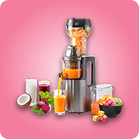 Rico Cold Press Juicer with Ice Cream Maker